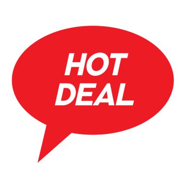 Beyaz Sıcak Fırsat damgası