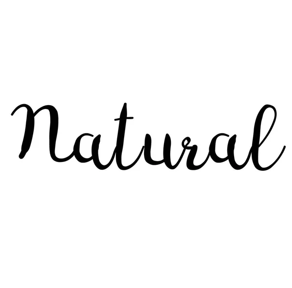 Timbro naturale su bianco — Vettoriale Stock