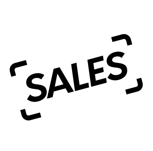 Sello de ventas en blanco — Archivo Imágenes Vectoriales