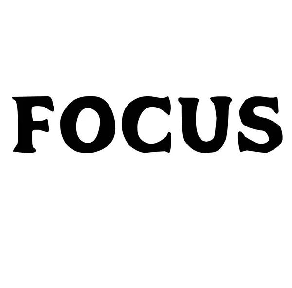Focus timbru pe alb — Vector de stoc