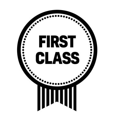 Beyaz birinci sınıf damgası