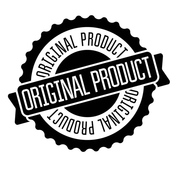 Sello del producto original en blanco — Vector de stock