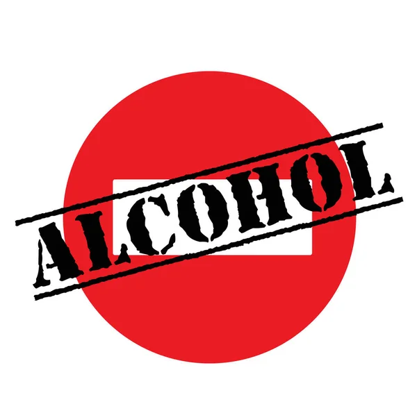 Pegatina de publicidad de alcohol — Vector de stock