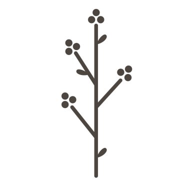 Şube düz illüstrasyon