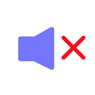 hiçbir ses simgesini