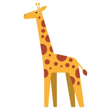 Zürafa Düz Çizim