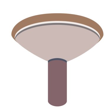 mantarı düz illüstrasyon