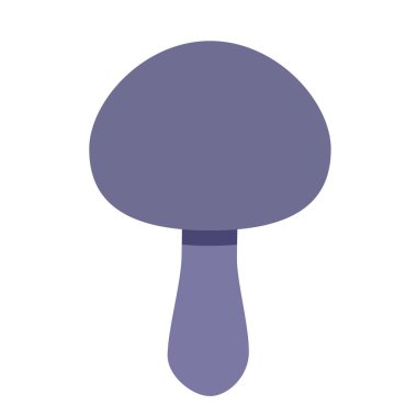 mantar düz illüstrasyon