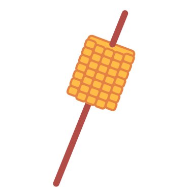 Mısır düz resimde beyaz