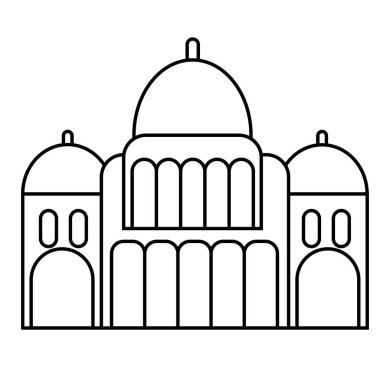 Cami düz resimde beyaz