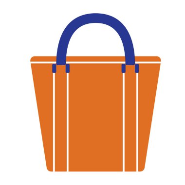 El çantası düz resimde beyaz