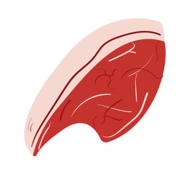 Beyaz et düz illüstrasyon