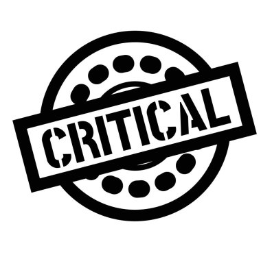 Beyaz üzerinde kritik damgası Yazdır