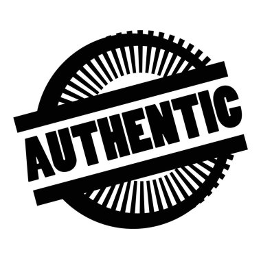 Beyaz üzerinde otantik damga Yazdır