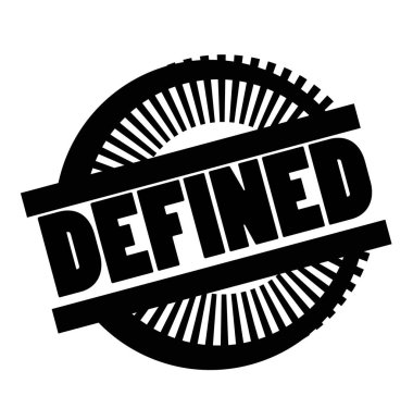 Beyaz üzerinde tanımlı damga Yazdır