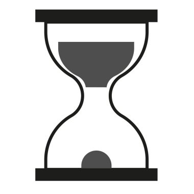 Beyaz kum düz illüstrasyon