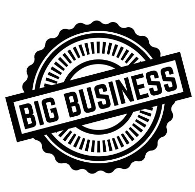 Beyaz üzerinde büyük iş damgası yazdırma