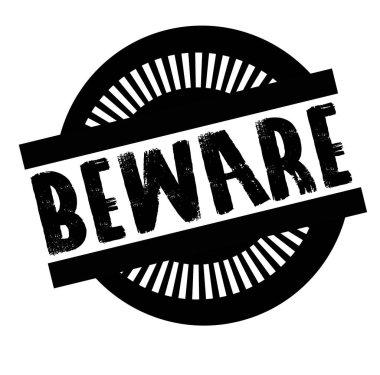 Yazdır beyaz damgası dikkat