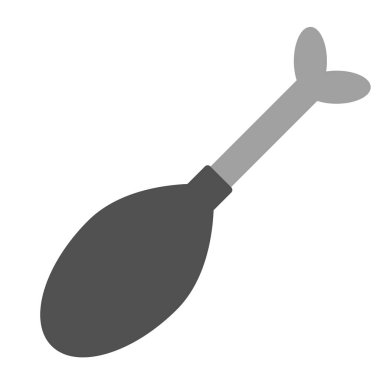 Tavuk bacağı düz resimde beyaz