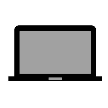 Dizüstü düz resimde beyaz