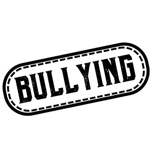 BULLYING timbro su bianco — Vettoriale Stock