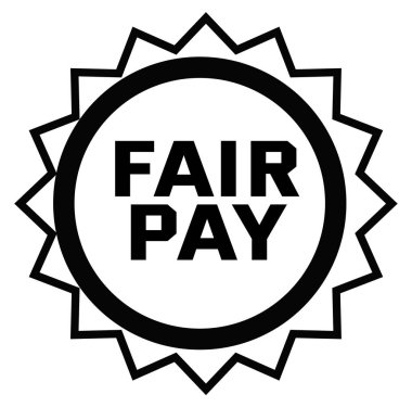 Beyaz adil ödeme damgası