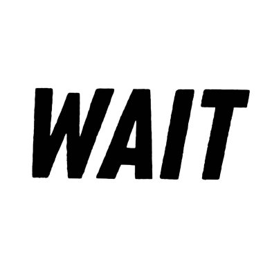 Beyaz damgası bekleyin