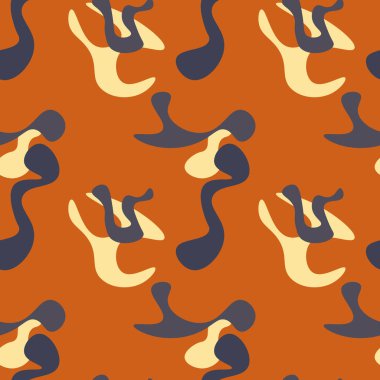 Basit kamuflaj seamless modeli