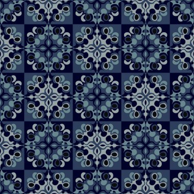 Dekoratif karolar seamless modeli