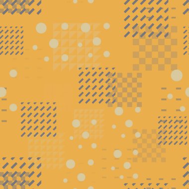 Soyut memphis geometrik seamless modeli