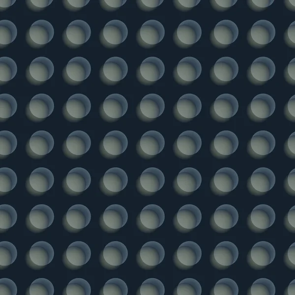 ガラス球の幾何学的なシームレス パターン — ストックベクタ