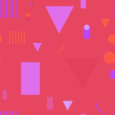 Basit geometri seamless modeli