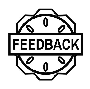 Beyaz geribildirim damgası