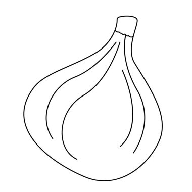Soğan düz Illustration
