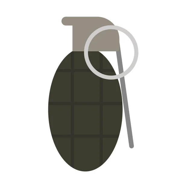 Illustration plate grenade — Image vectorielle