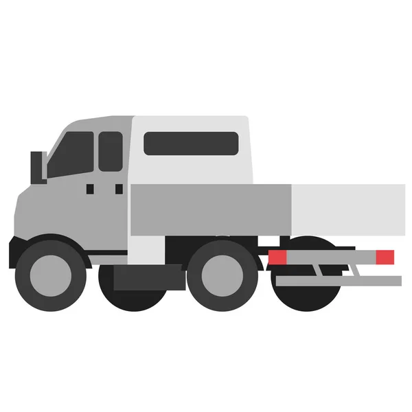 Camión ilustración plana — Vector de stock