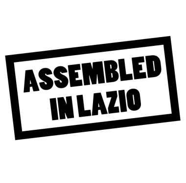 Beyaz üzerinde Lazio damga monte