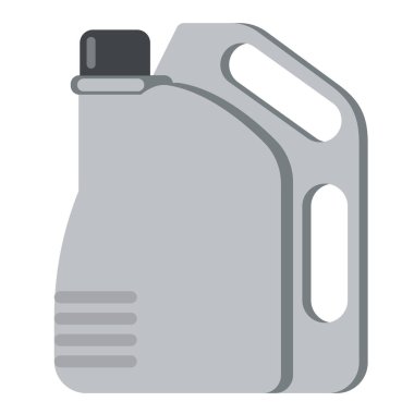 Bidon düz resimde beyaz