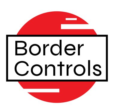 Kenarlık Denetimleri beyaz arka planda damga