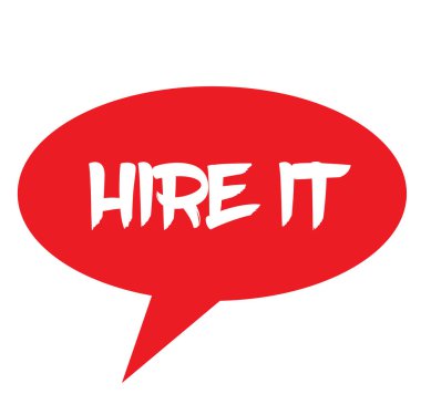 Beyaz arka planda It damgakiralama