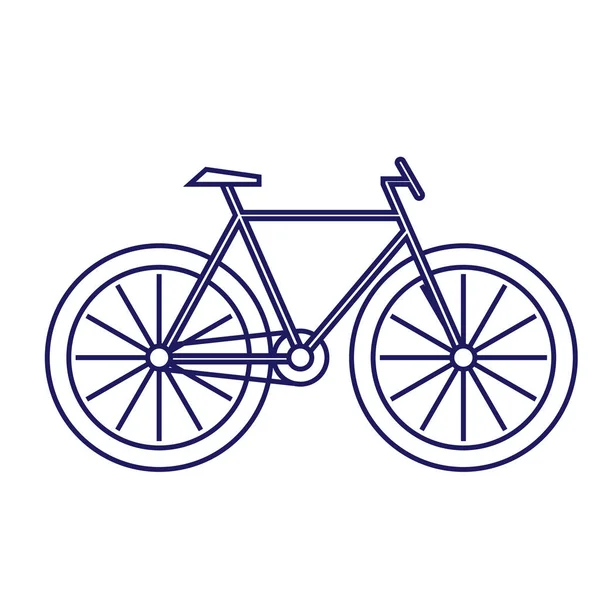 Cykel geometrisk illustration isolerad på bakgrunden — Stock vektor