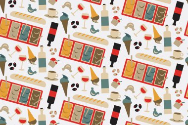 Venedik desen dikişsiz dekoratif tasarım