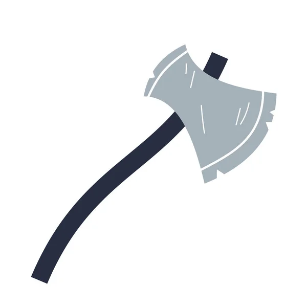 AXE Flat illustration på vit — Stock vektor