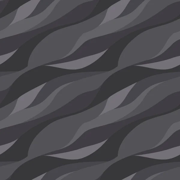 抽象的なパターン波状のフラットな色のデザイン — ストックベクタ