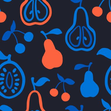 Gıda dizaynı kusursuz. Dekorasyon tekstil ve kağıt serisi