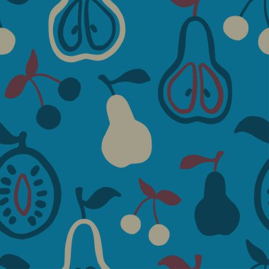 Gıda dizaynı kusursuz. Dekorasyon tekstil ve kağıt serisi