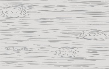 Doğrama Kurulu, tablo veya zemin yüzeyi gri ahşap kesme. Ahşap doku. Vektör çizim.