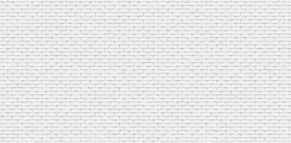Seamless white brick wall texture or background with copy space for display of content design for advertisement product. Vector illustration — Stock Vector