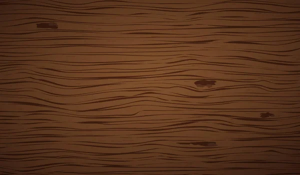 Ciemnobrązowe cięcie drewna, deska do krojenia, powierzchnia stołu lub podłogi. Tekstura drewna. Ilustracja wektorowa — Wektor stockowy