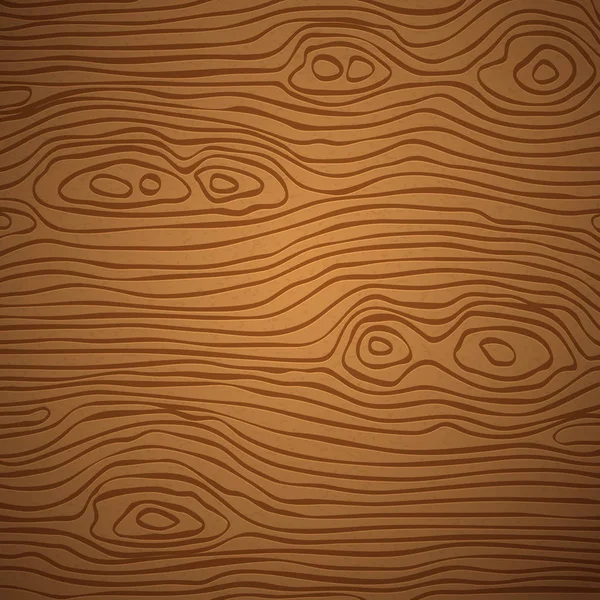 Corte de madera marrón, tabla de cortar, mesa o superficie del piso. Textura de madera. Ilustración vectorial — Archivo Imágenes Vectoriales